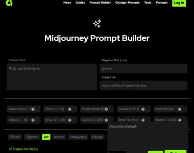 artificin prompt builder