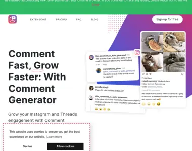 comment generator