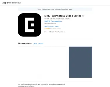 epik ai photo editor