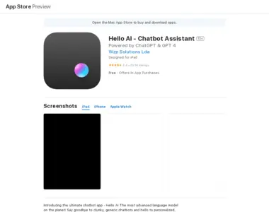 hello ai chatbot