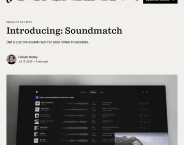 introducing soundmatch