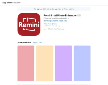 remini ai photo