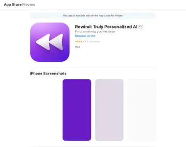 rewind truly personalized