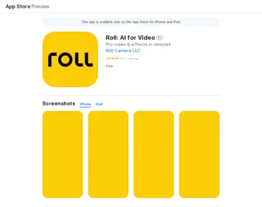 roll ai for video