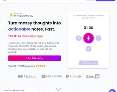 talknotes