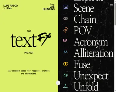 textfx withgoogle