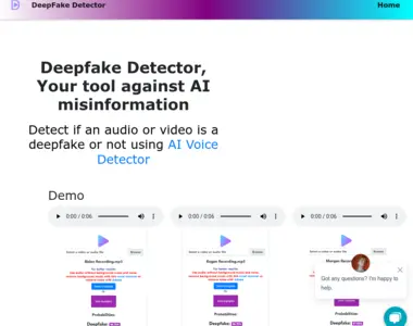 deepfakedetector