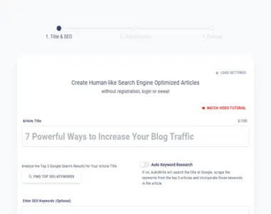 autowrite app