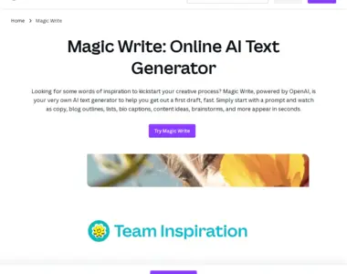 canva magic write