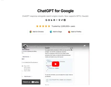 chatgpt4google