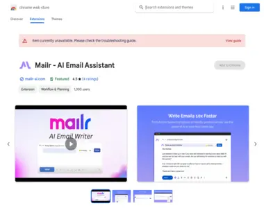 mailr ai email