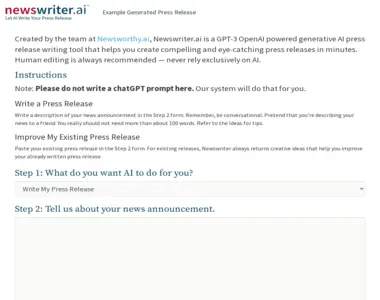 newswriter ai