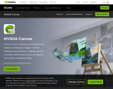 nvidia canvas