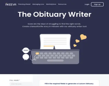 obituary writer