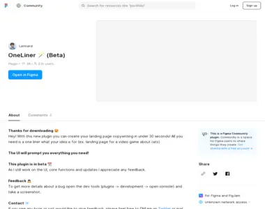 oneliner beta