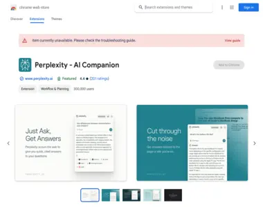 perplexity ai companion