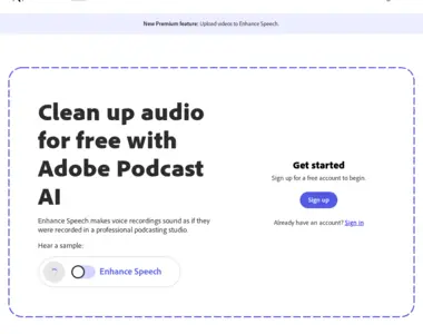 adobe speech enhancer