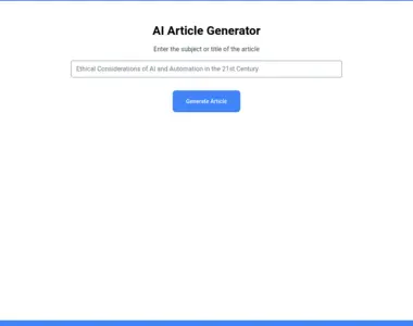 aiarticlegenerator