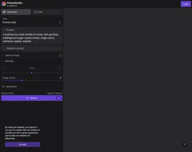 beta dreamstudio