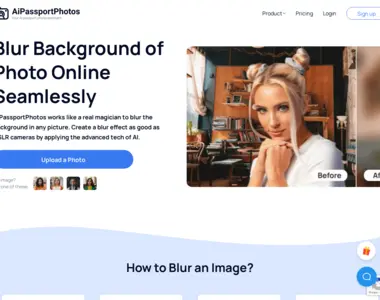 blur background