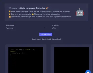 codelanguageconverter