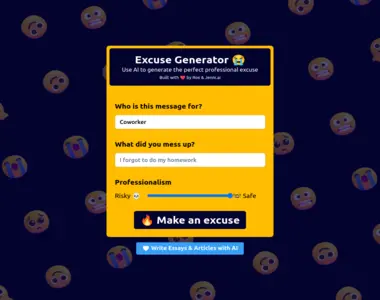 excuses