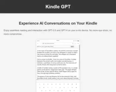 kindle gpt