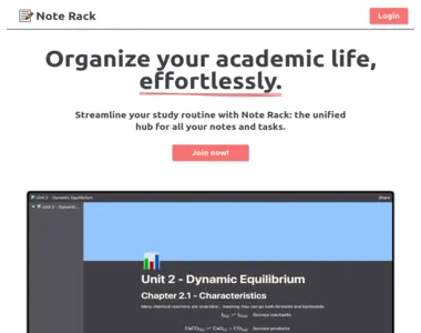 note rack
