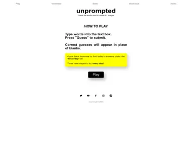unpromptedgame