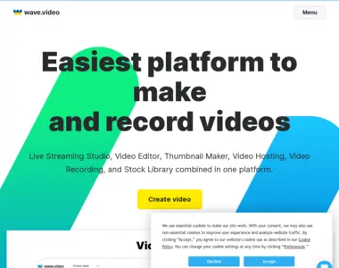 wave video