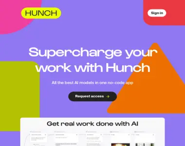 hunch