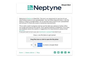 sheetbot neptyne
