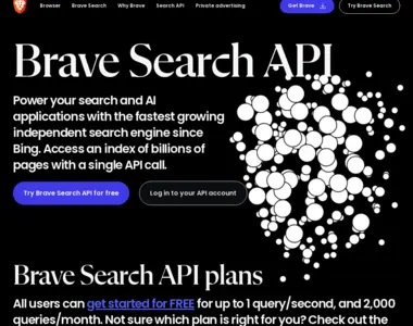 brave search api