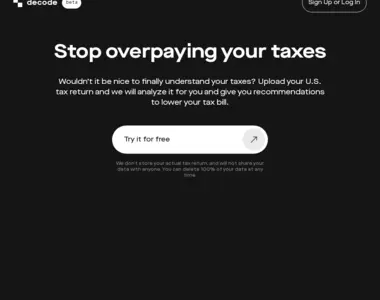 decode tax