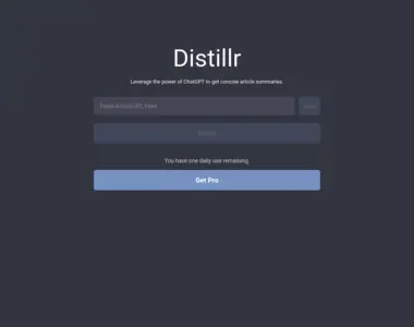 distillr