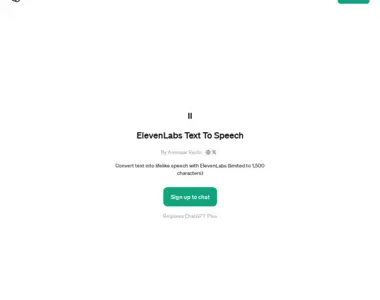 elevenlabs text to speech