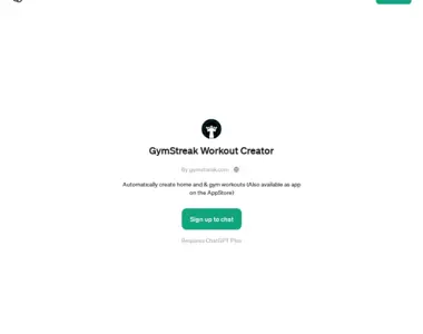 gymstreak workout creator