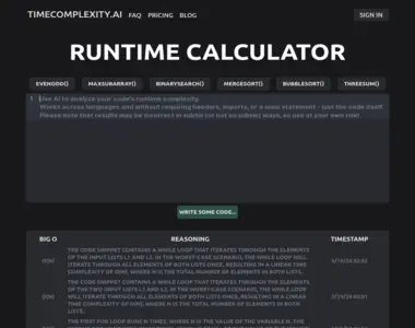 timecomplexity