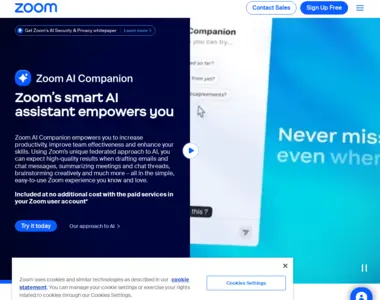 zoom ai companion