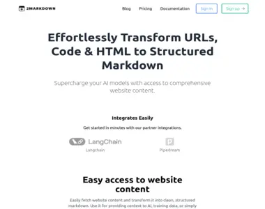 2markdown