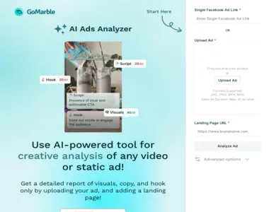 adsanalyzer gomarble