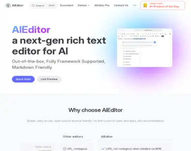 aieditor dev