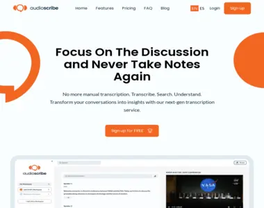 audioscribe io
