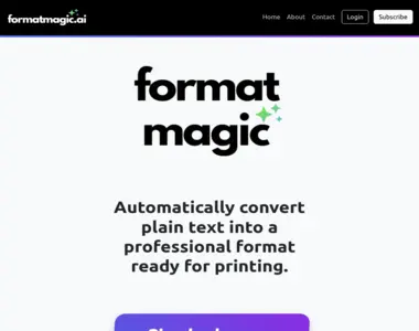 formatmagic ai