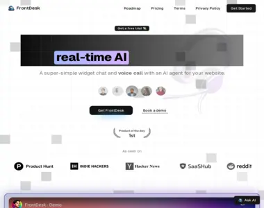 frontdesk helpedby ai