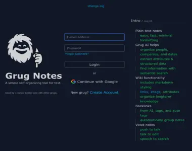 grugnotes