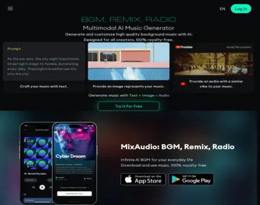 mix audio