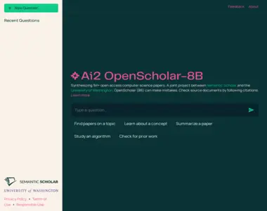 openscholar allen ai