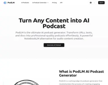 podlm ai