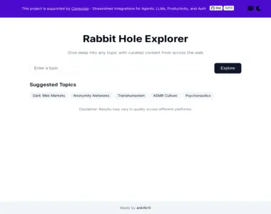 rabbitholes